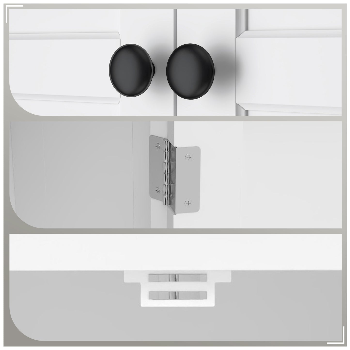 Over-Toilet/Appliance Storage Cabinet - White