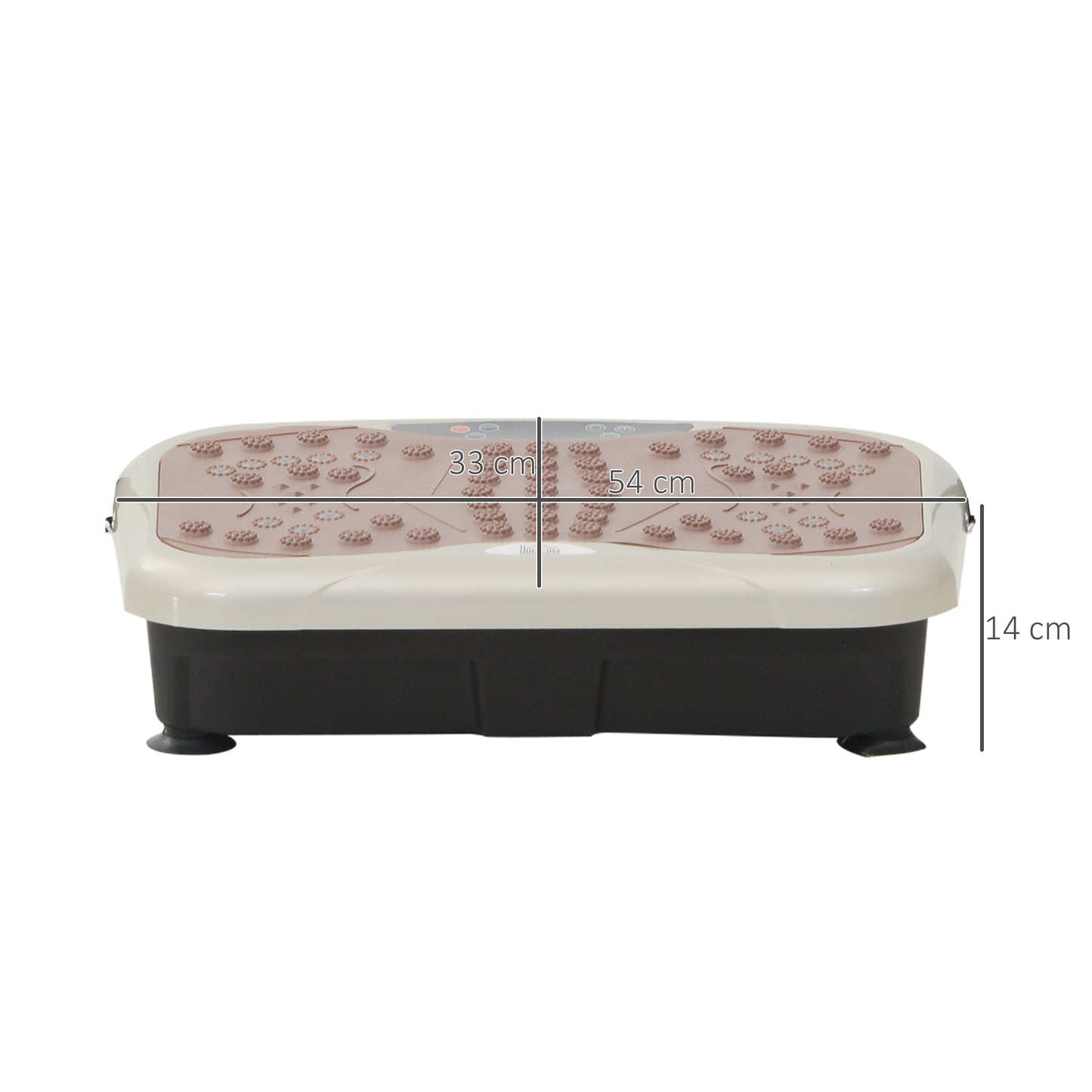 Vibration Plate Exercise Machine, Quiet Vibrating Plate for Weight Loss and Lymphatic Drainage with Resistance Bands