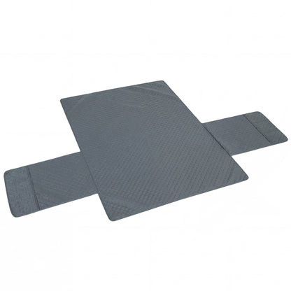 Waterproof Sofa Cover 2 Seater, Soft Couch Cover for Dogs Cats Pets, Non Slip Sofa Slipcoevr with Elastic Straps