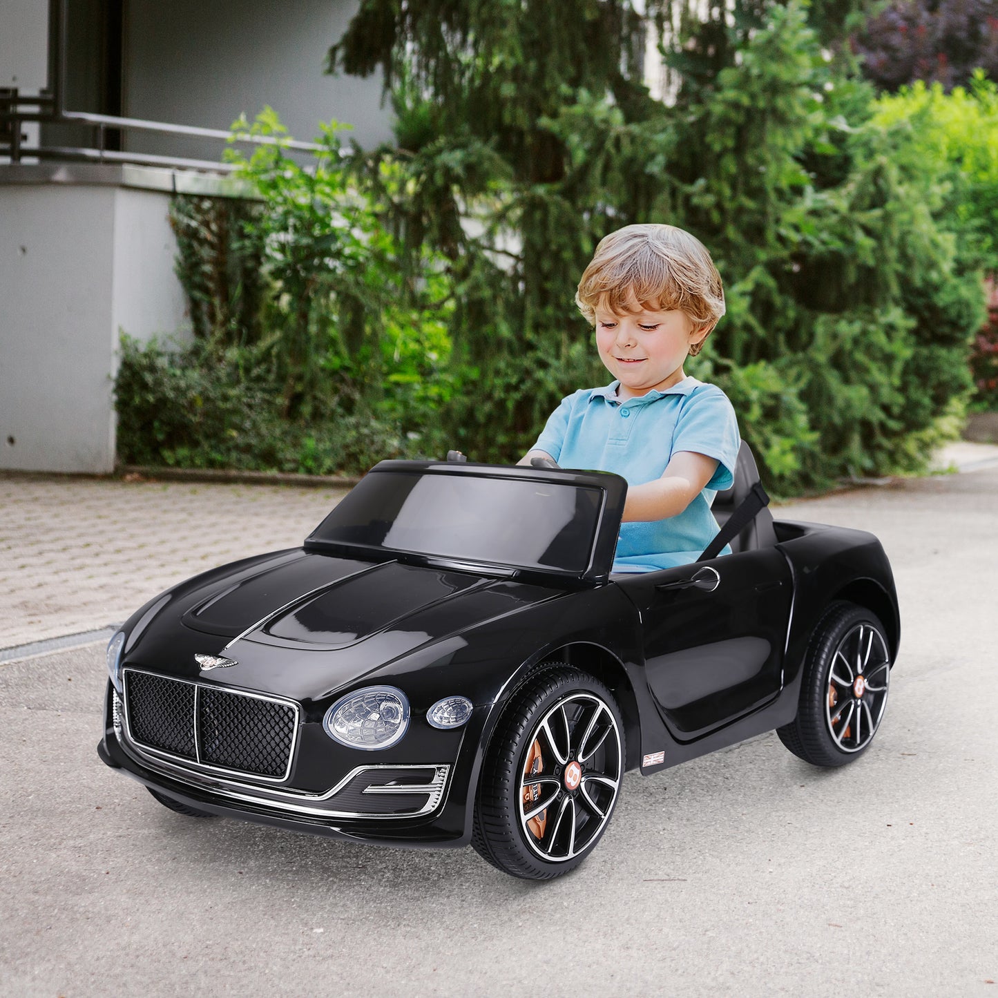 Bentley GT Licensed 12V Electric Car for Kids, Kid's Electric Ride on with Remote Control, Ride on Car with LED Lights