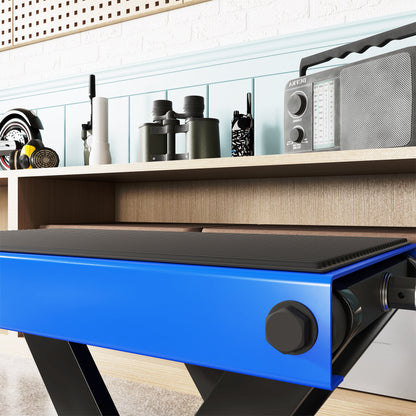 500KG Motorcycle Lift Scissor Jack, Height Adjustable Motorbike Stand with Anti-Slip Wide Deck