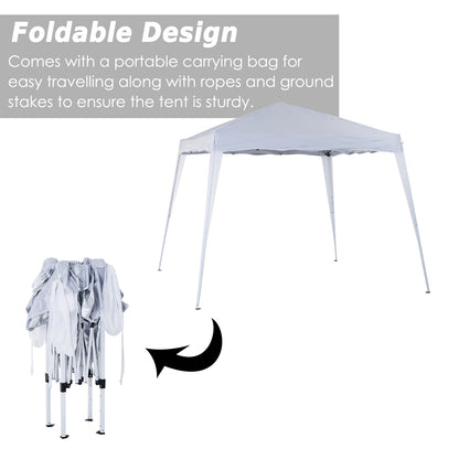 3 M x 3 M Base/ 2.5 M x 2.5 M Top Pop Up Gazebo with Carry Bag