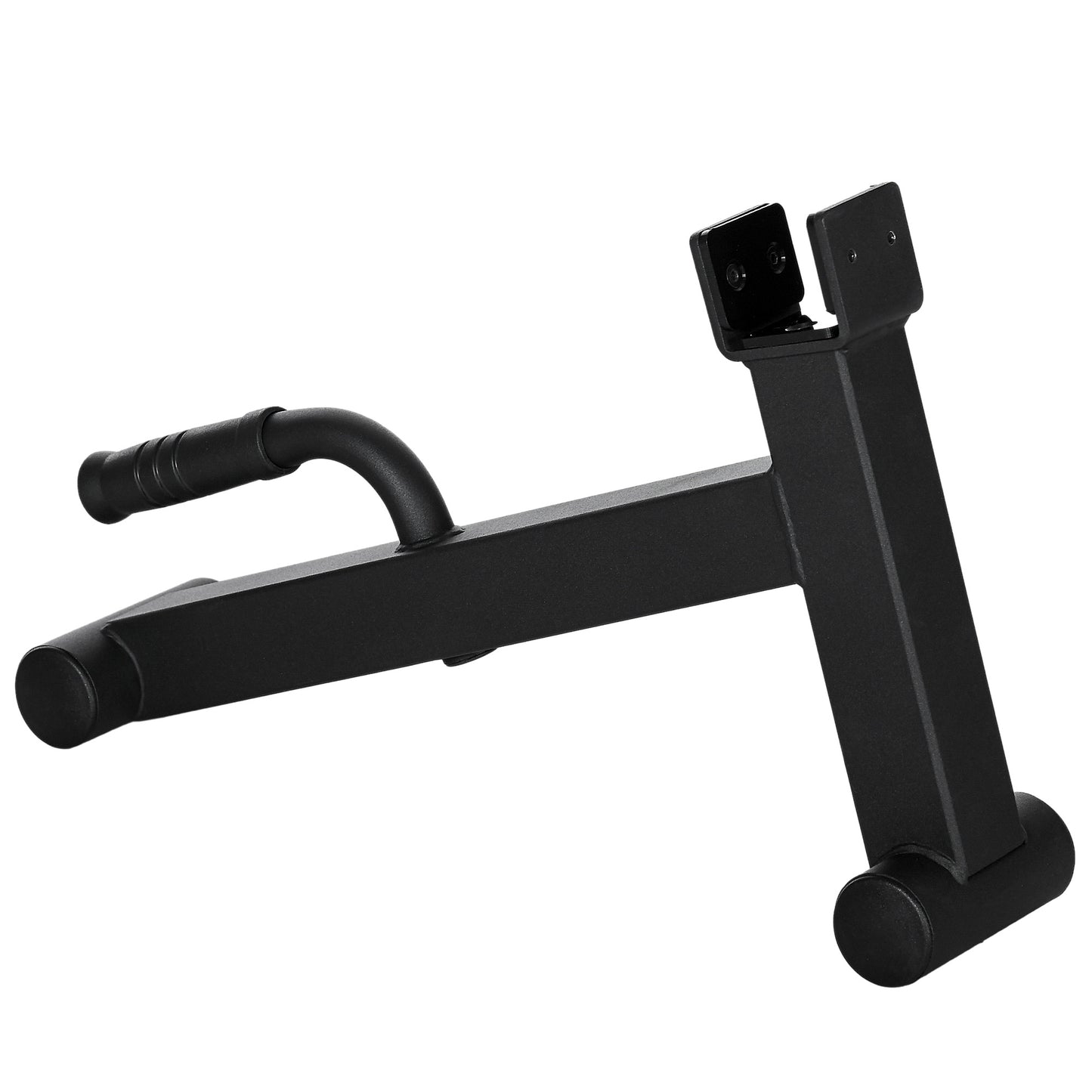 Deadlift Barbell Jack with Non-Slip Handle, for Weight Training - Black