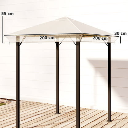 2 x 2 (m) Gazebo Protective Cover, Waterproof Cover for Gazebo, Canopy and Tent