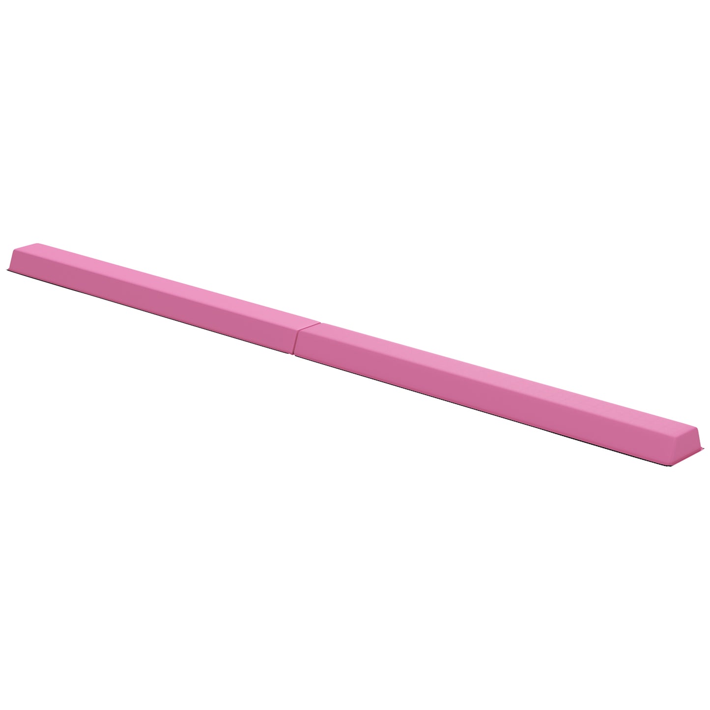 7.7ft Folding Gymnastics Beam, Floor Balance Beam for Kids with Anti-Slip Base, Gymnastics Equipment for Home, Pink