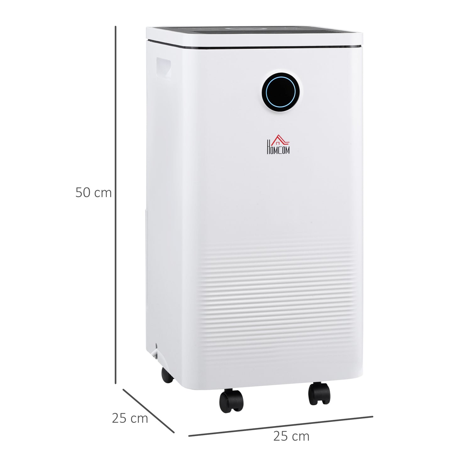 10L/Day Dehumidifier with WiFi Smart App Control, 2.5L Water Tank, Digital Display, Sleep Mode, 24H Timer