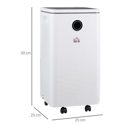 10L/Day Dehumidifier with WiFi Smart App Control, 2.5L Water Tank, Digital Display, Sleep Mode, 24H Timer