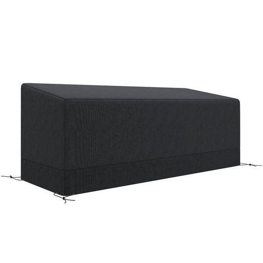 Rectangular Patio Garden Furniture Cover Waterproof for 3 Seater Sofa Bistro Set