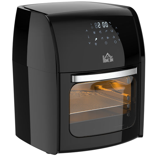 12L 8 in 1 Digital Air Fryer Oven with Roast, Bake, Dehydrate, 8 Preset Modes, Rapid Air Circulation, Timer, Inner Light
