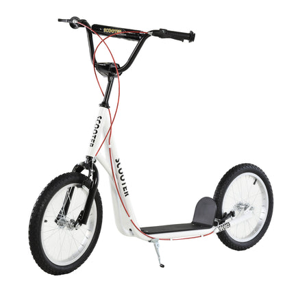 Kick Scooters for Kids with Adjustable Height, Anti-Slip Deck, Dual Brakes, Rubber Tyres