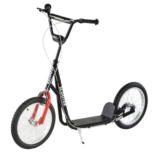 Kick Scooters for Kids with Adjustable Height, Anti-Slip Deck, Dual Brakes, Rubber Tyres