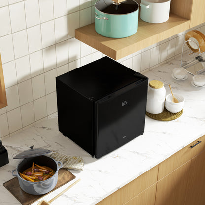 46 Litre Lockable Countertop Fridge - Black
