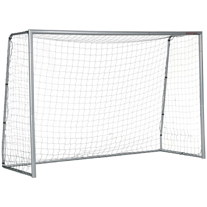 10ft x 6.5ft Football Goal, Football Net for Garden with Ground Stakes, Quick and Simple Set Up