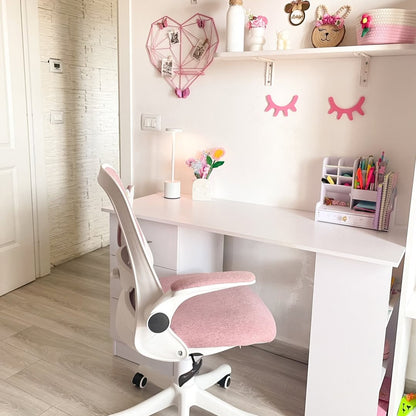 Computer Desk, Home Office Desk, Writing Table, PC Workstation with 3 Storage Shelves and 3 Drawers for Working, Study
