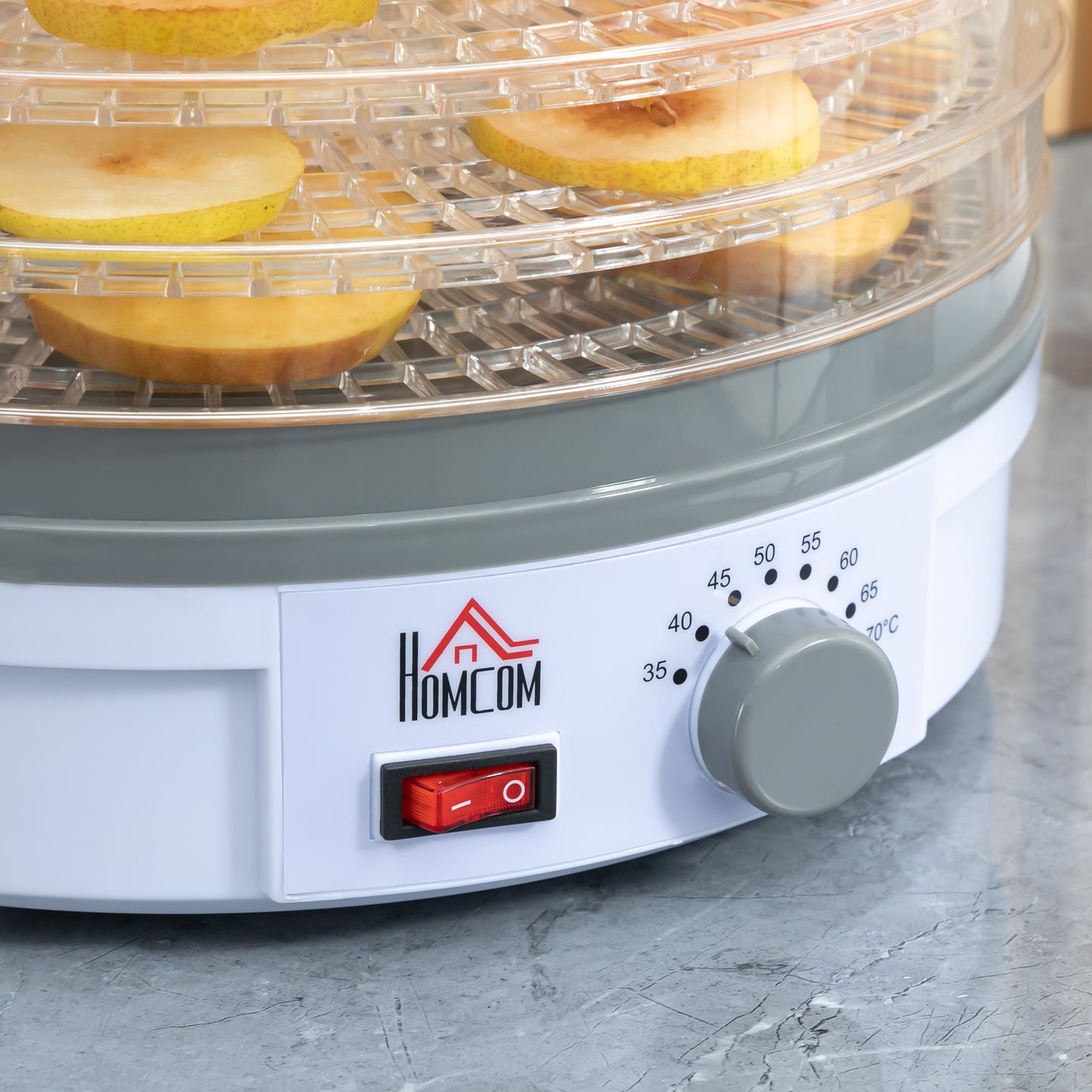 5 Tier Food Dehydrator, 245W Food Dryer Machine with Adjustable Temperature Control for Drying Fruit, Meat, Vegetable