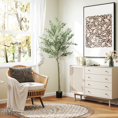 Silk Leaf Artificial Olive Trees