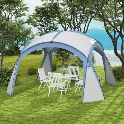 3.5 x 3.5M Camping Gazebo, Outdoor Event Shelter Dome Tent Garden Sun Shelter Patio Spire Arc Pavilion Camp Sun Shade Tent fo