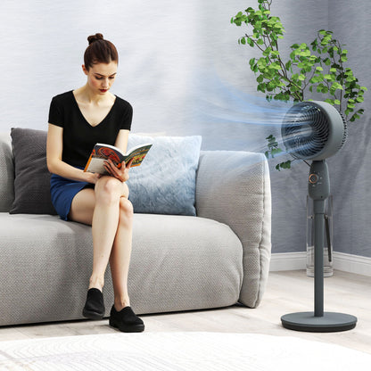 Pedestal Fan, Powerful Air Circulator, 36 Inch Floor Standing Fan with 3 Speed Settings, 70° Oscillating for Bedroom