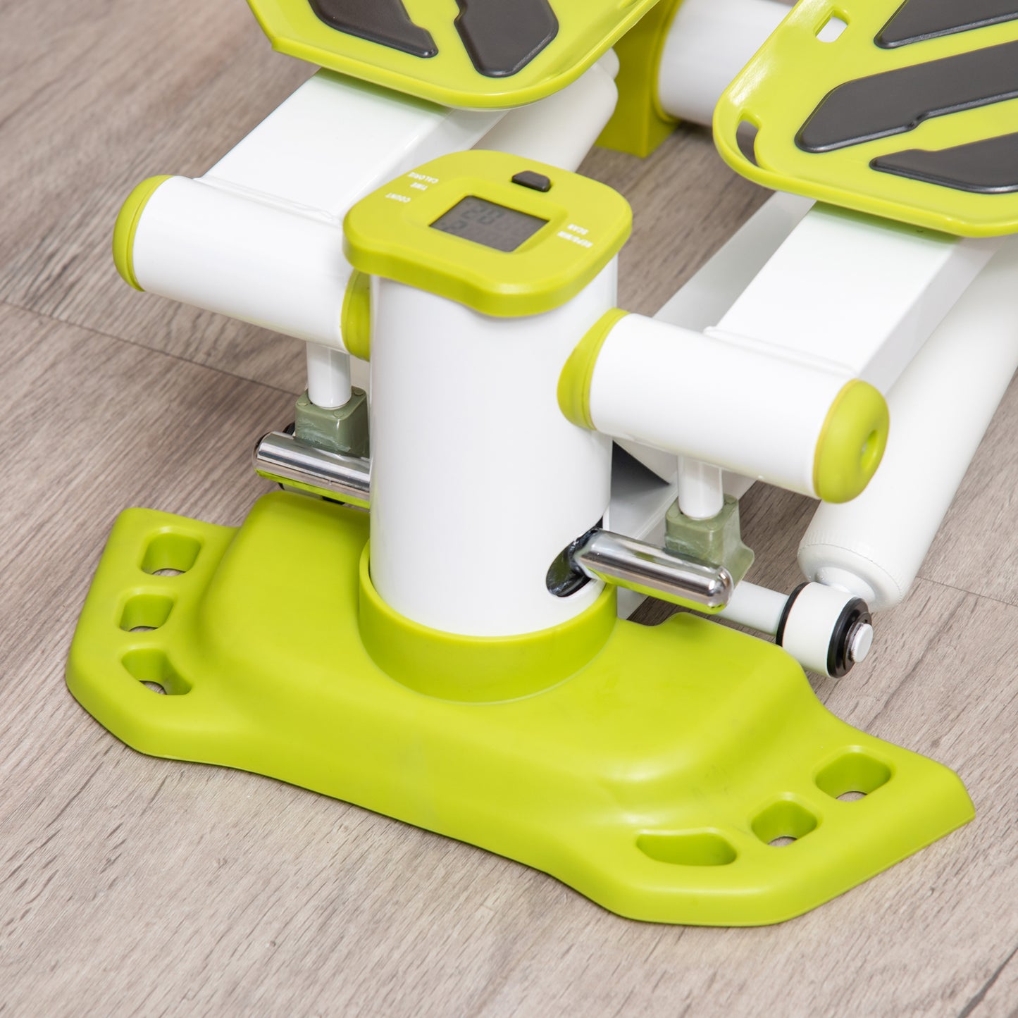 Portable Mini Stepper, Steppers for Exercise Workout with LCD Display Monitor, Anti-skid Foot Pedals for Home Gym Office