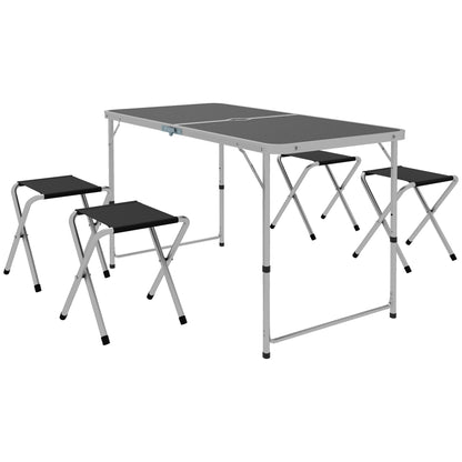 Four-Person Foldable Aluminium Picnic Set