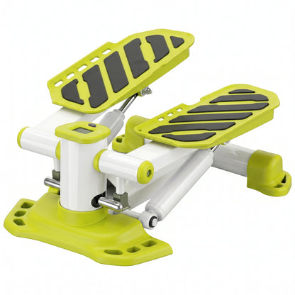 Portable Mini Stepper, Steppers for Exercise Workout with LCD Display Monitor, Anti-skid Foot Pedals for Home Gym Office