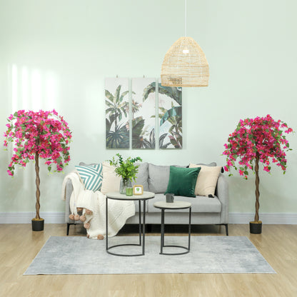 Artificial Plants Murraya, 120 cm Artificial Blossom, Fake Plants in Pot