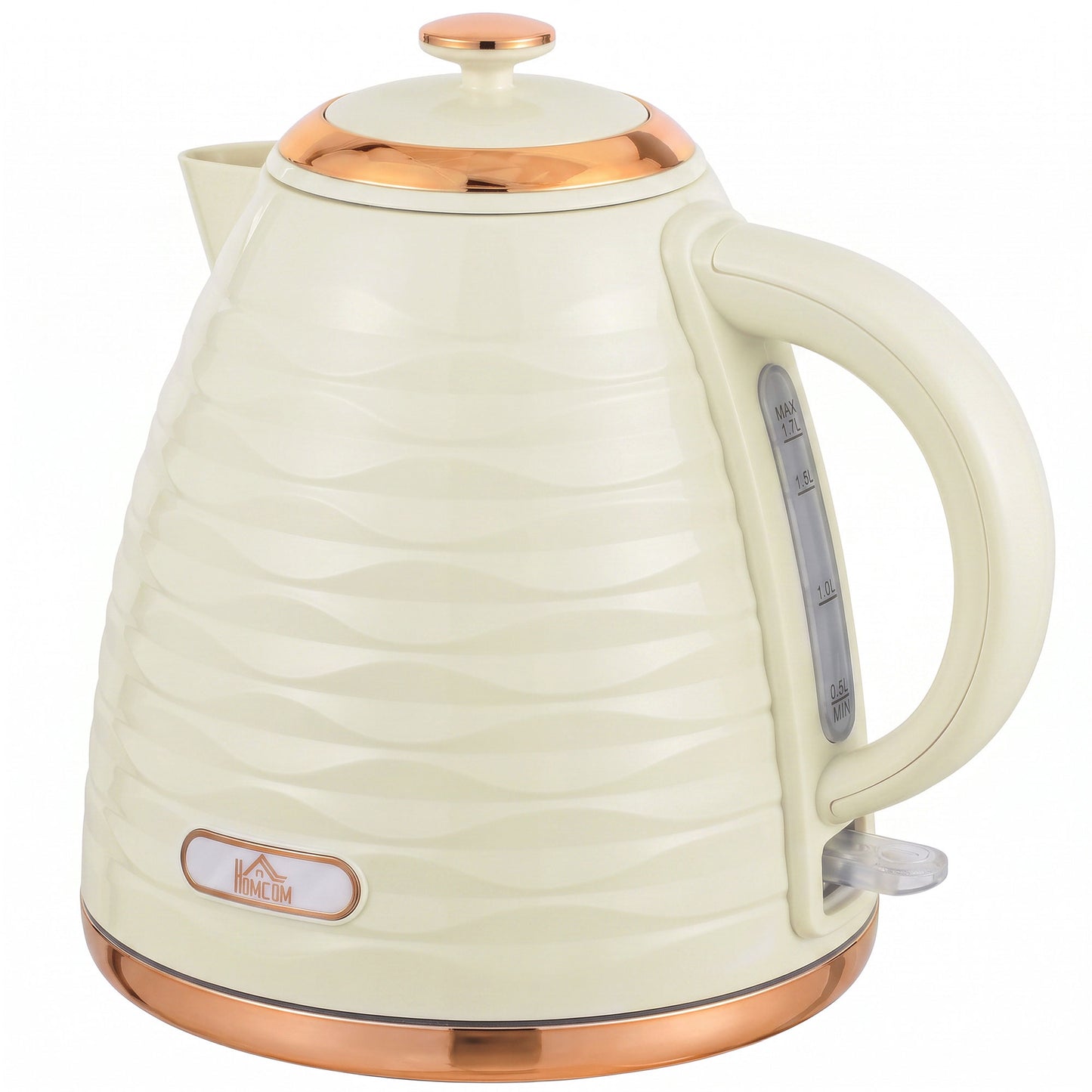 3kW Rapid Boil Honeycomb Kettle - Cream White