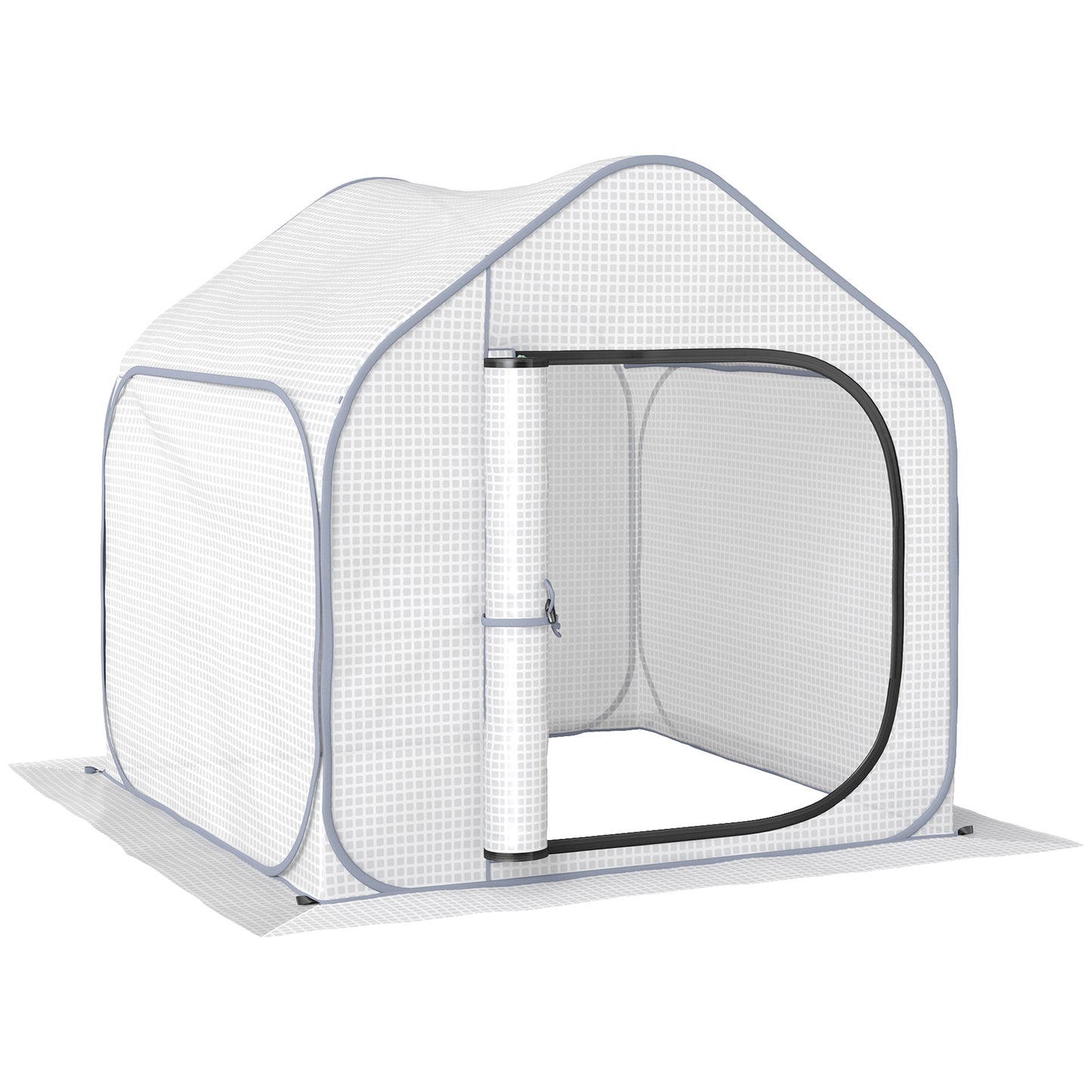 150 x 148cm Pop-Up Greenhouse - White
