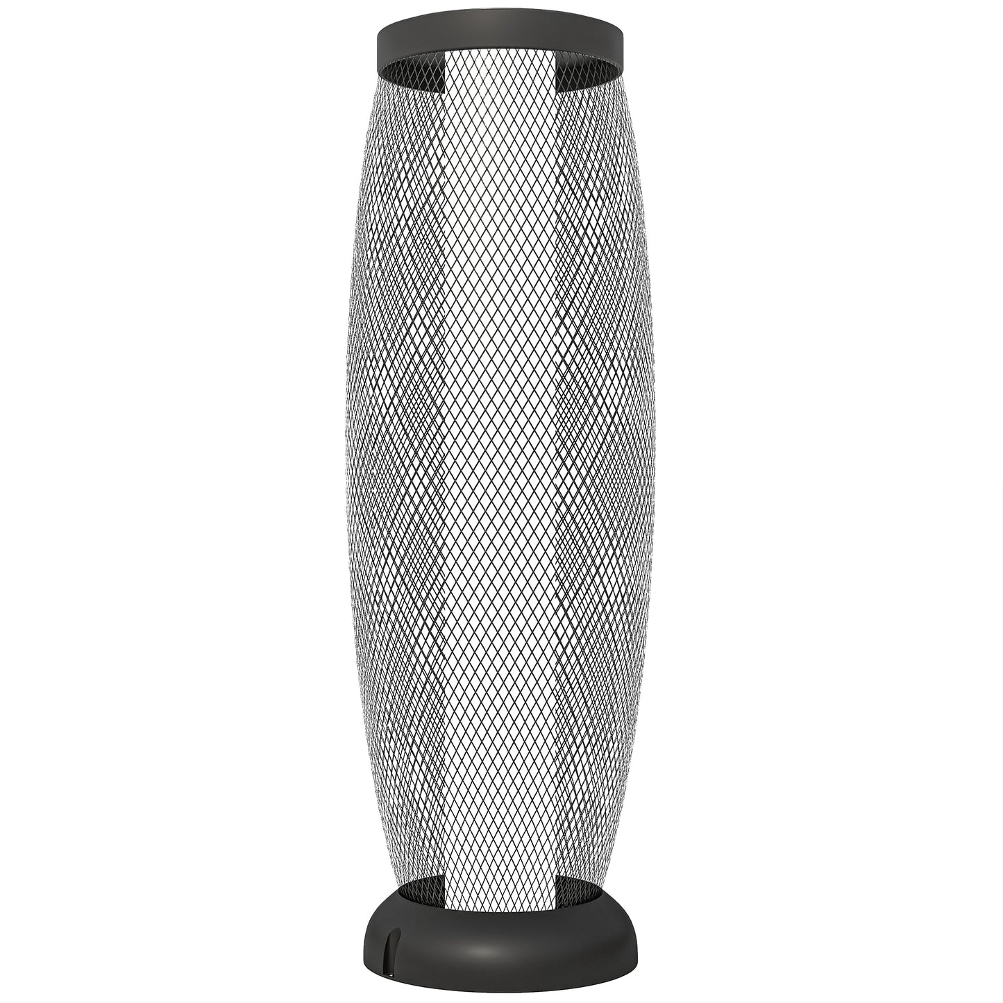 Garden Solar Lamp, 71.5 cm Tall Metal Floor Lamp, Auto On/Off LED Solar Garden Light with Metal Wire Shade, IP44 for Outdoor