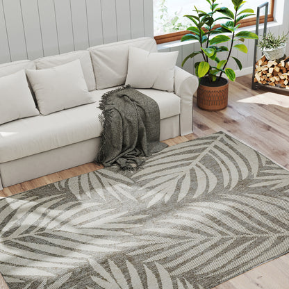 UV Resistant Indoor & Outdoor Area Rug, Easy-Cleaning Machine Washable Rug for Patio, Garden, Kitchen