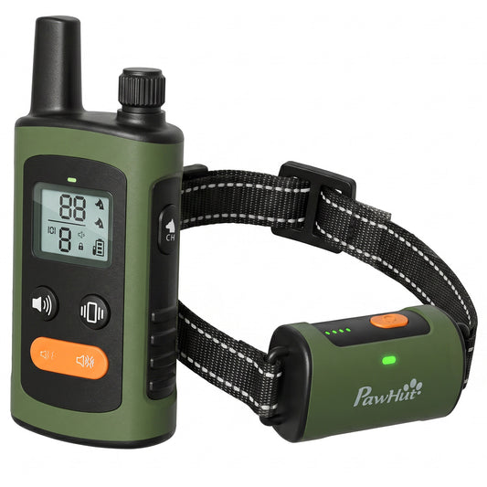 Dog Training Collar with 3200Ft Remote Range, Anti Barking Device with 3 Modes, IPX7 Waterproof, Rechargeable