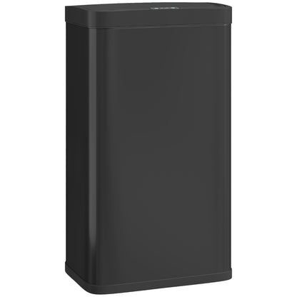 45L Kitchen Sensor Bin - Black