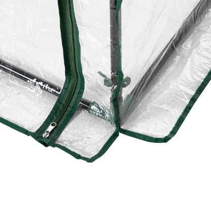 Tomato Greenhouse with Roll-up Door, Mini Greenhouse with PVC Cover, Outdoor Grow House Small Green House for Yard, Balcony