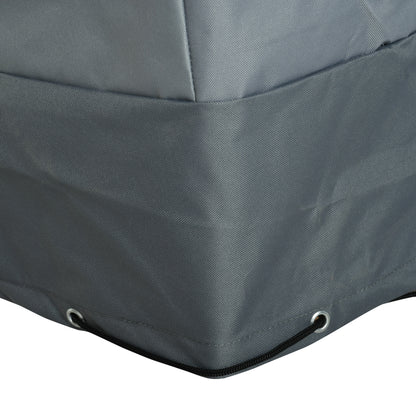 Rectangular Patio Furniture Cover for Chairs Water UV Resistant Protection 600D Oxford Fabric Rattan Lounge Clean Cover