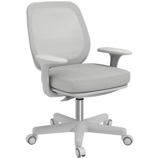 44-56cm Mesh Back Office Chair - Grey