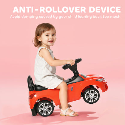 Ride on Car Baby Toddler Walker Foot to Floor Sliding Car Slider, Red