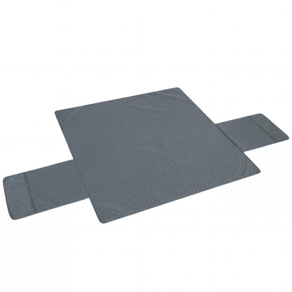 Waterproof Sofa Cover 3 Seater, Soft Couch Cover for Dogs Cats Pets, Non Slip Sofa Slipcoevr with Elastic Straps