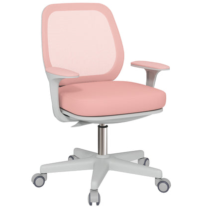 44-56cm Mesh Back Office Chair - Pink
