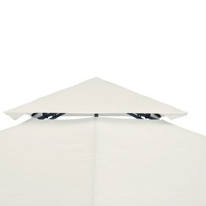 3 x 3 m Replacement Gazebo Canopy - Cream White