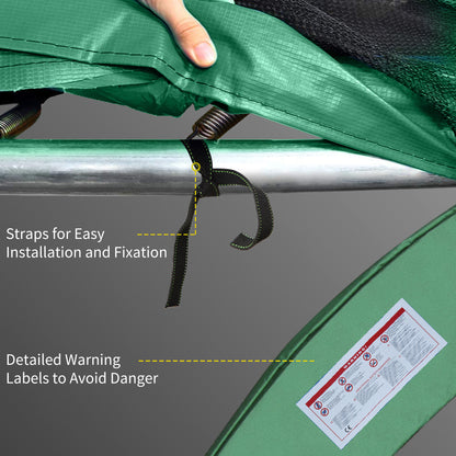 Trampoline Safety Pad, 8 ft-Green