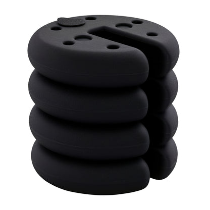 Pop up Canopy Weight Set of 4, Heavy Duty Sand Fillable Tent Leg Weights for Marquee Party Tent Canopy, Total 20kg
