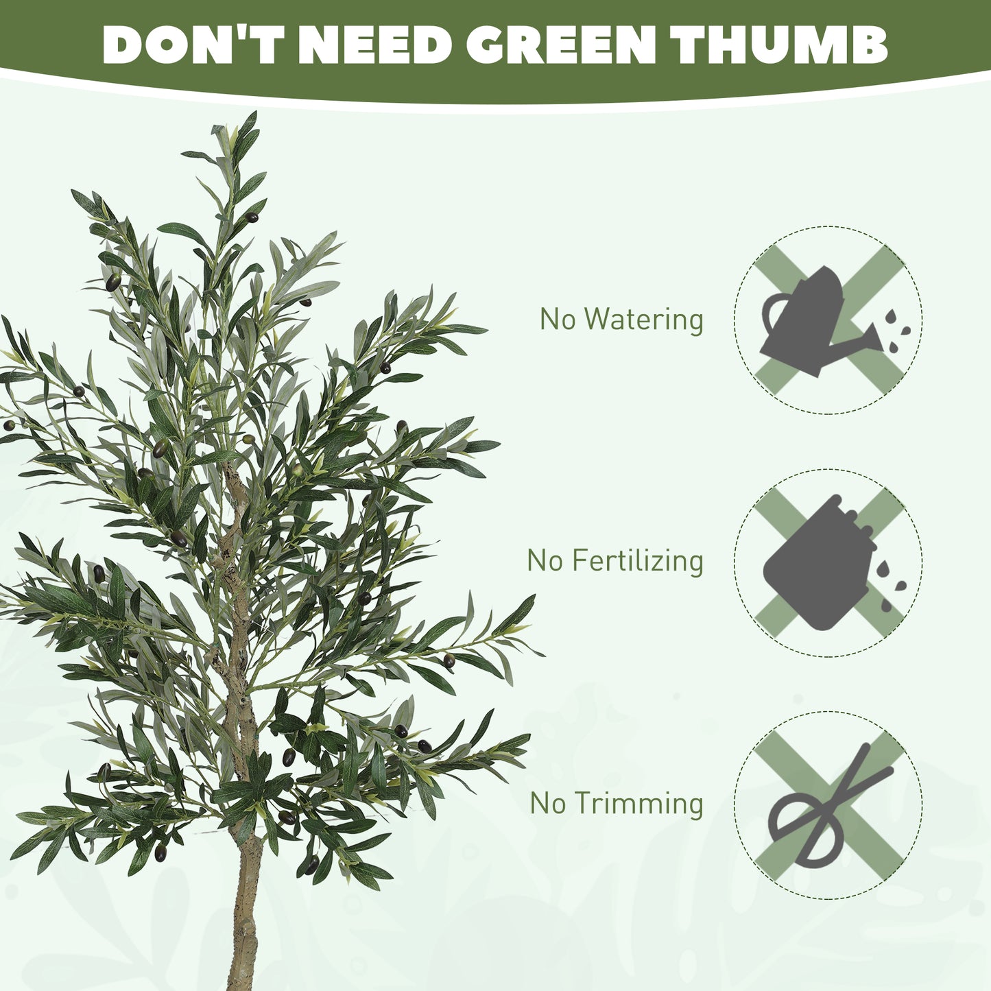 Silk Leaf Artificial Olive Trees