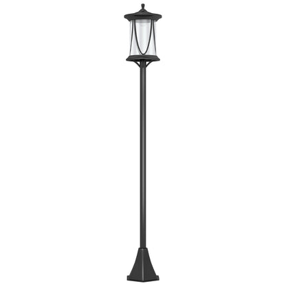 Solar Lamp Post Light, 1.3 M LED Outdoor Street Light, Waterproof IP44 for Patio, Garden, Pathway, Cool White