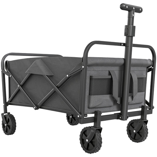93L Festival Trolley on Wheels, Garden Folding Trolley Cart