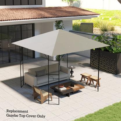 3 x 3(m) Gazebo Canopy Replacement, for 01-0867 - Light Grey