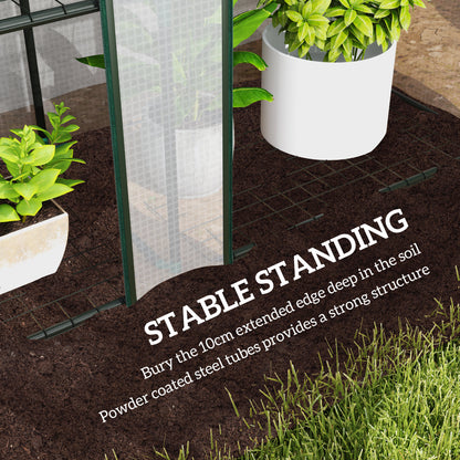 46 x 215cm Nine-Shelf Greenhouse