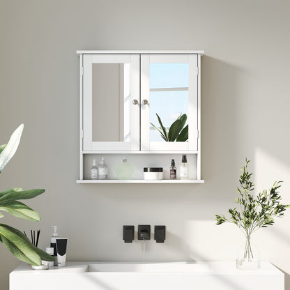 Bathroom Wall Storage Cabinet - White