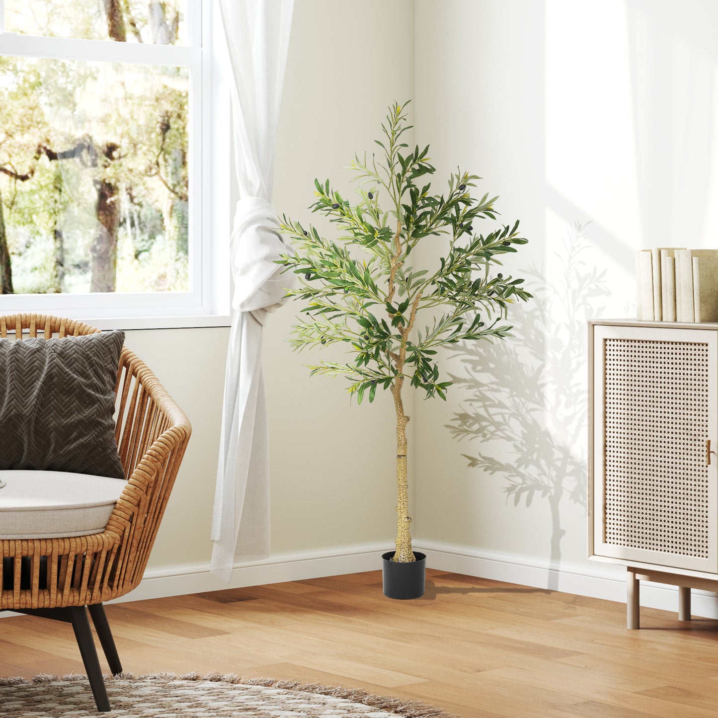 Silk Leaf Artificial Olive Trees