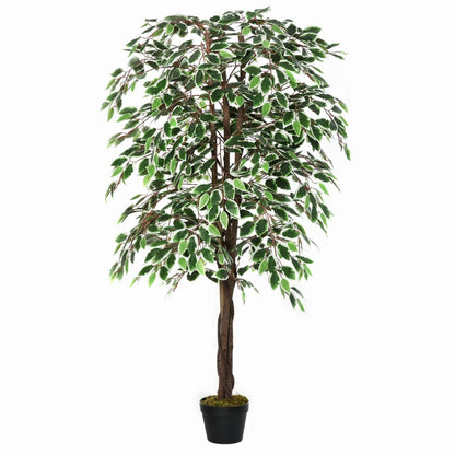 Artificial Ficus Silk Tree with Nursery Pot (160cm/5.2FT)