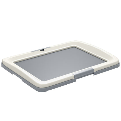 Dog Toilet Tray for Training Dogs, Dog Litter Tray for Indoor, Outdoor, 63 x 49 x 6cm